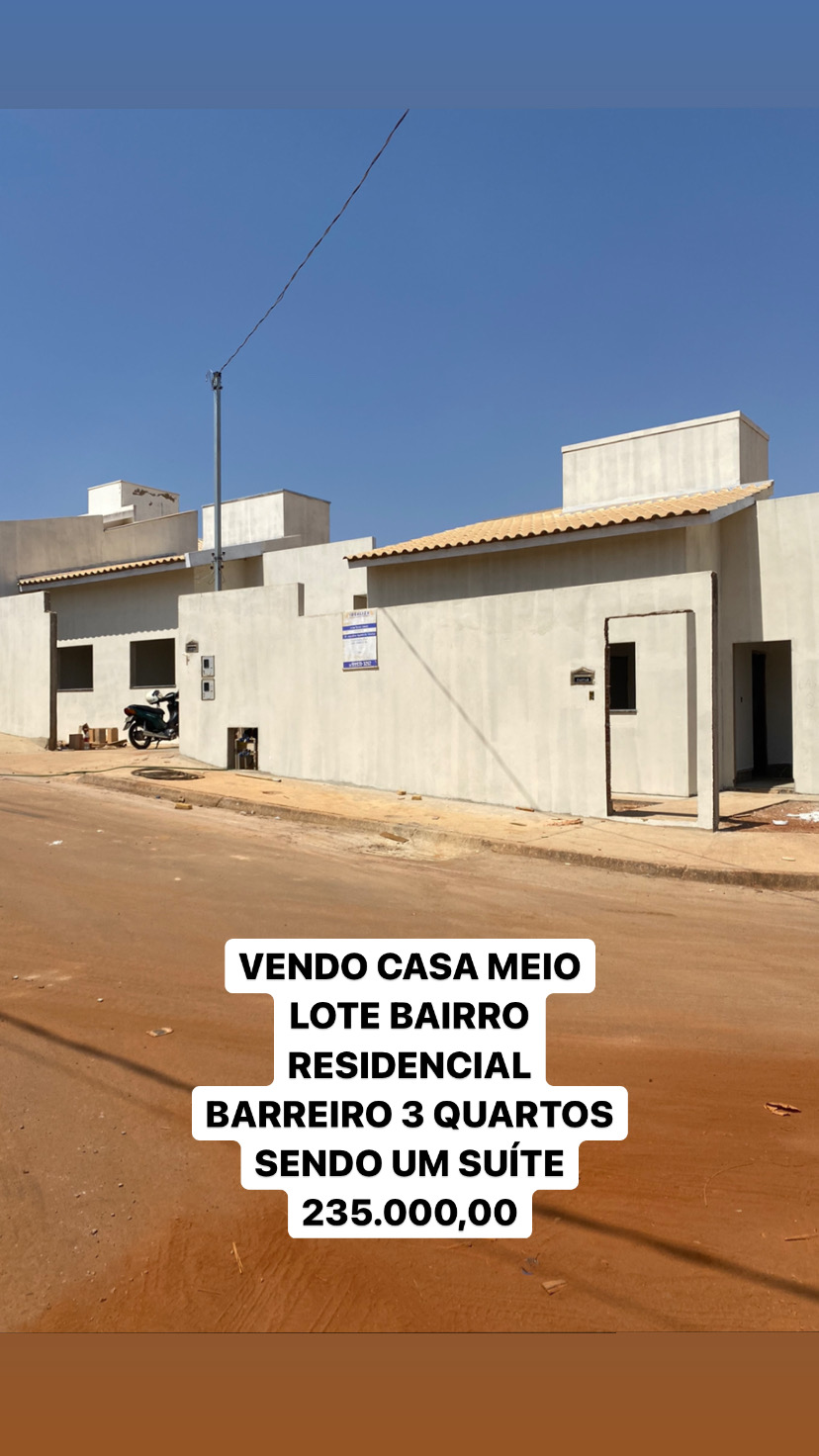Casa com suíte no bairro Residencial Barreiro