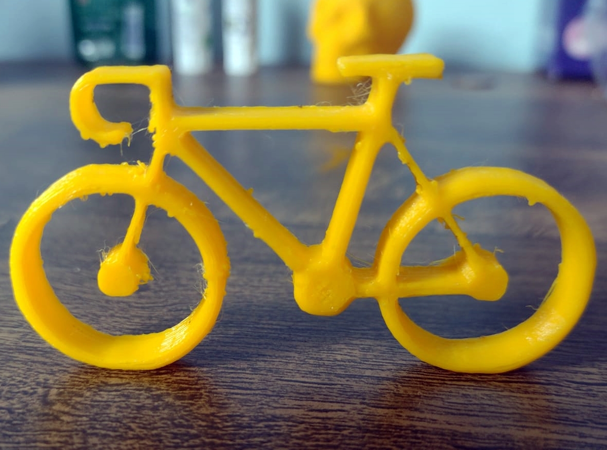 bicicleta miniatura