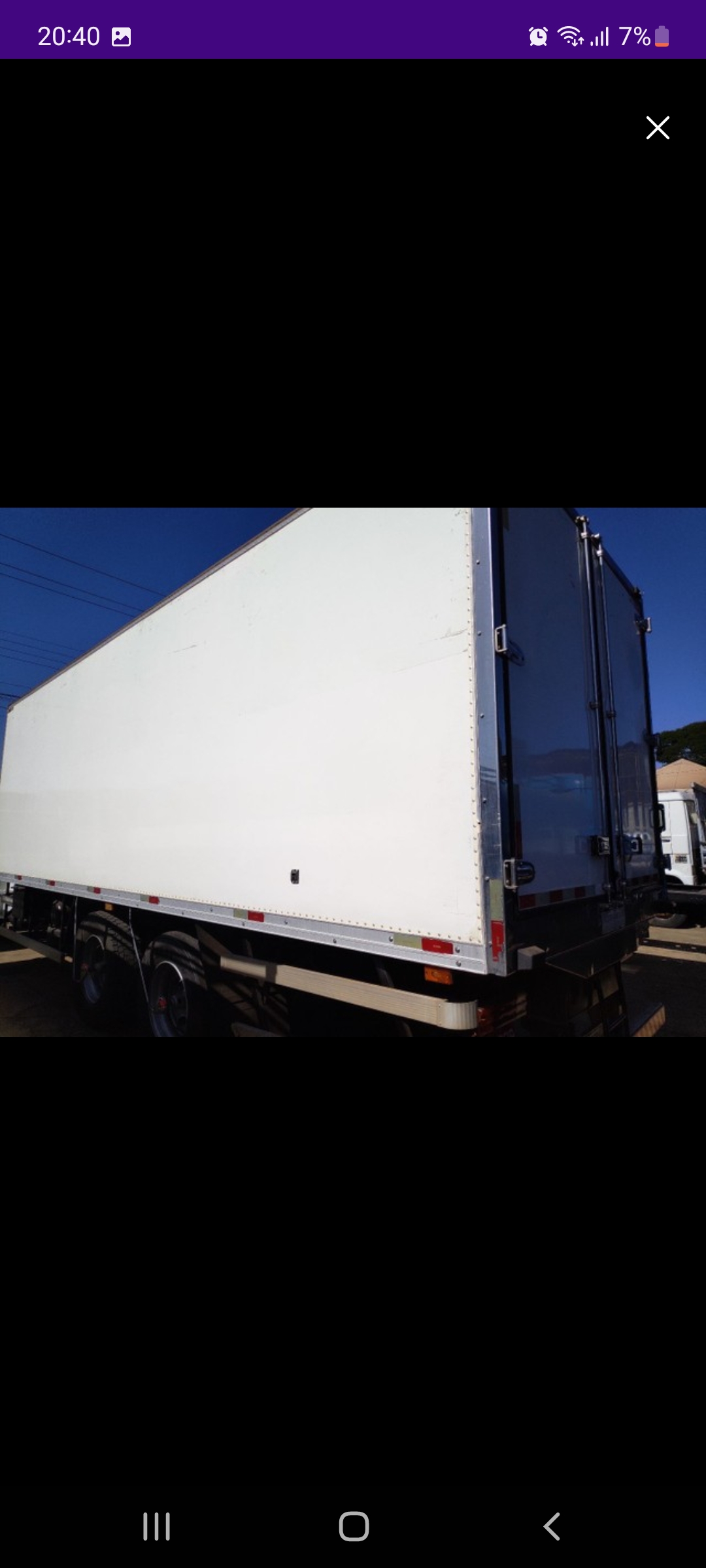 Bau de caminhão truck 2015 | isotérmico
